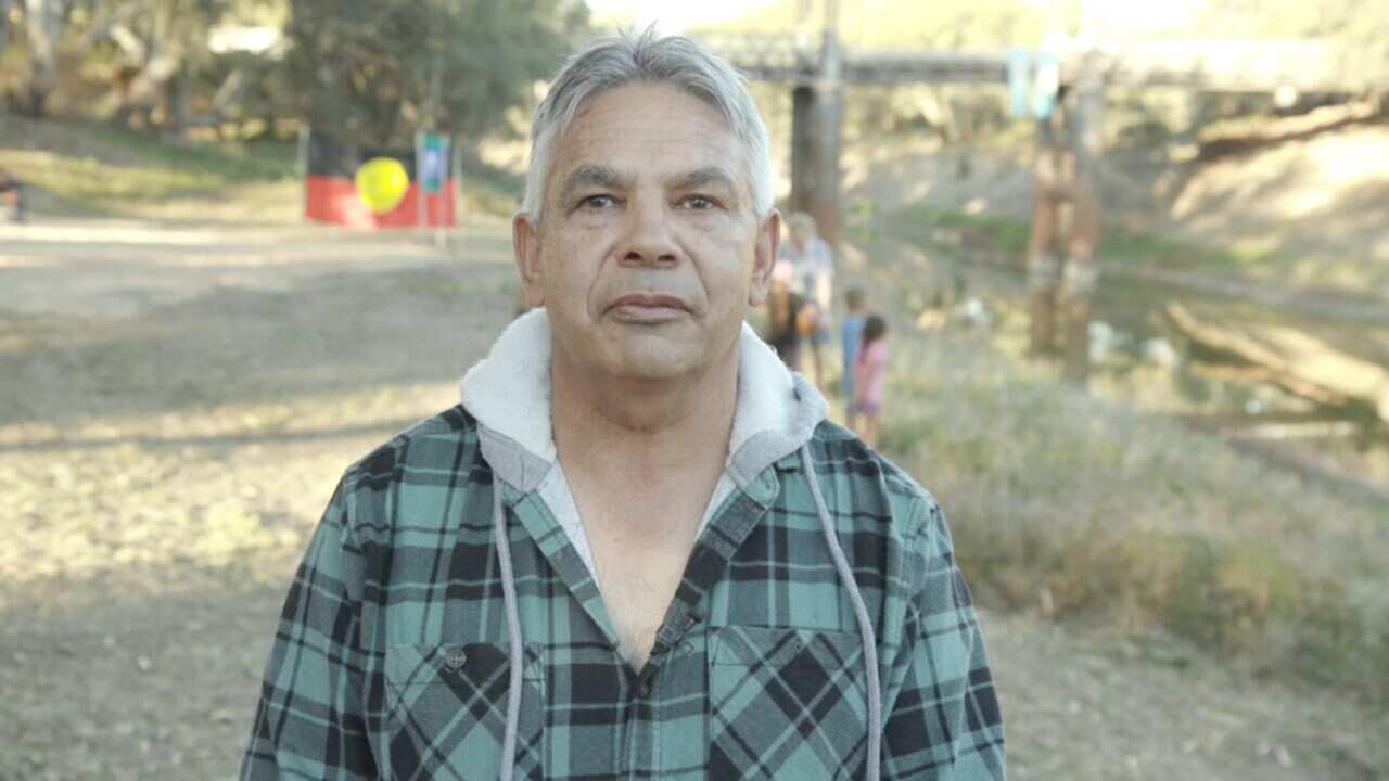 Eddy Harris is a Barkindji artist