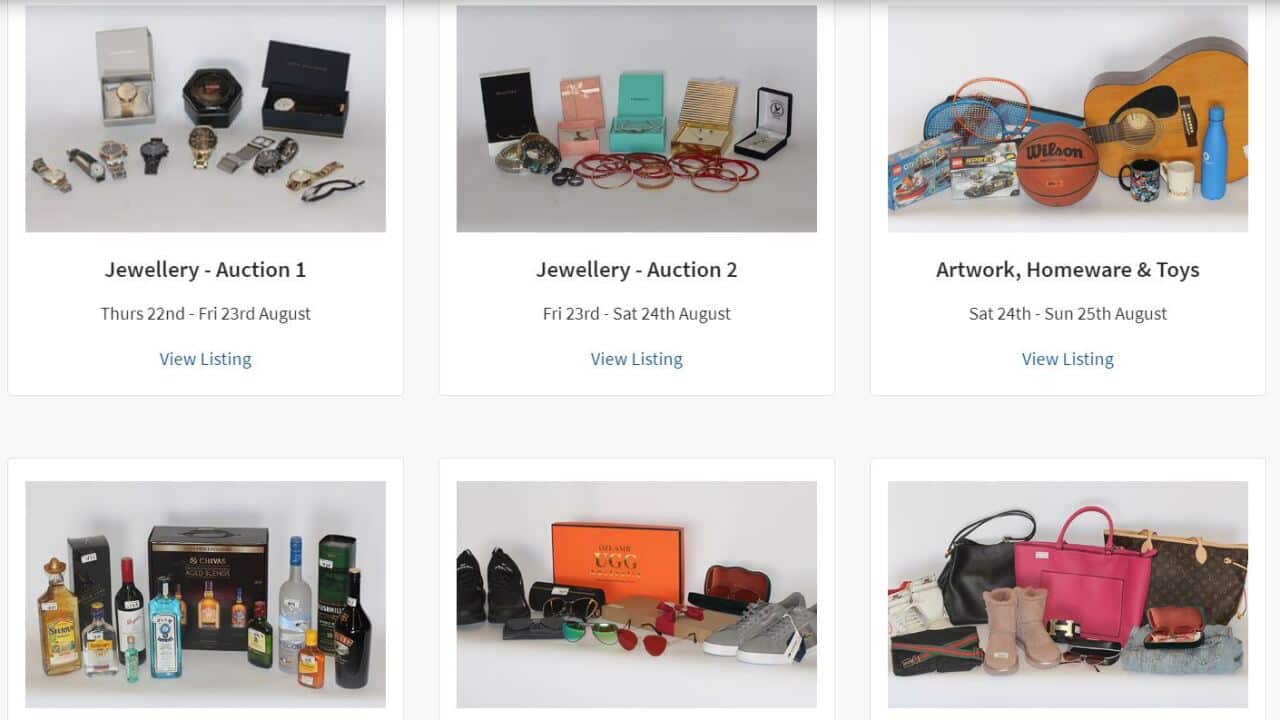 Sydney Airport Unreserved Lost Property