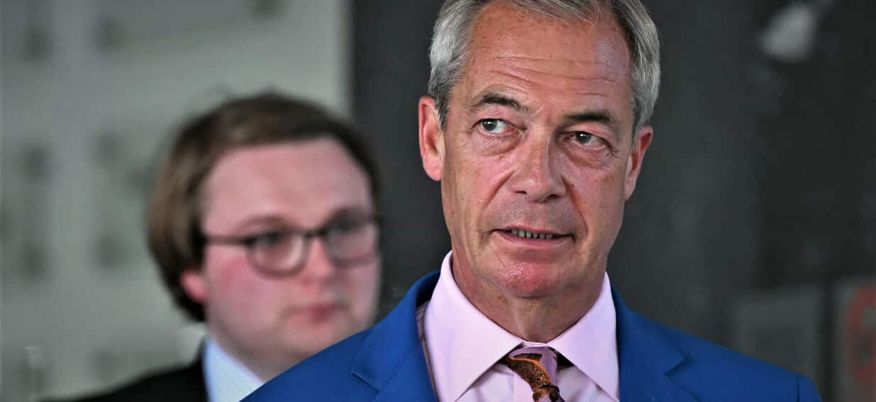 UK populist leader Nigel Farage steps down as an MP