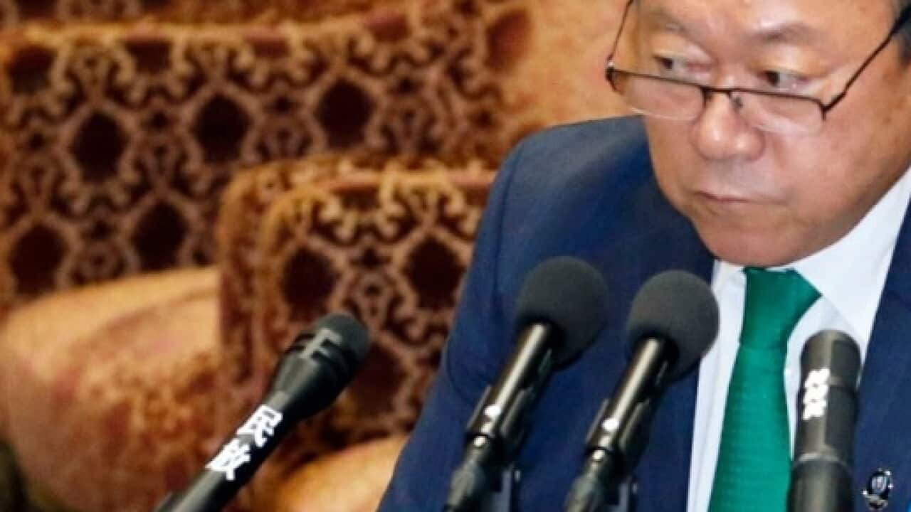Ruling Liberal Democratic Party of Japan politician Yoshitaka Sakurada.