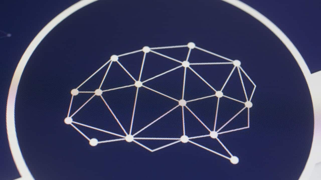 A graphic from Cambridge Analytica's Twitter page is displayed on a computer screen.