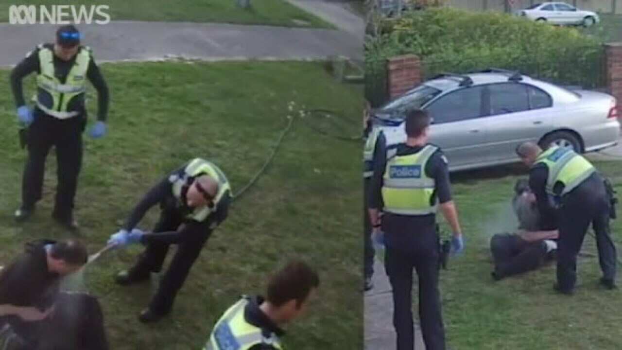 Victoria Police says the incident will be investigated.