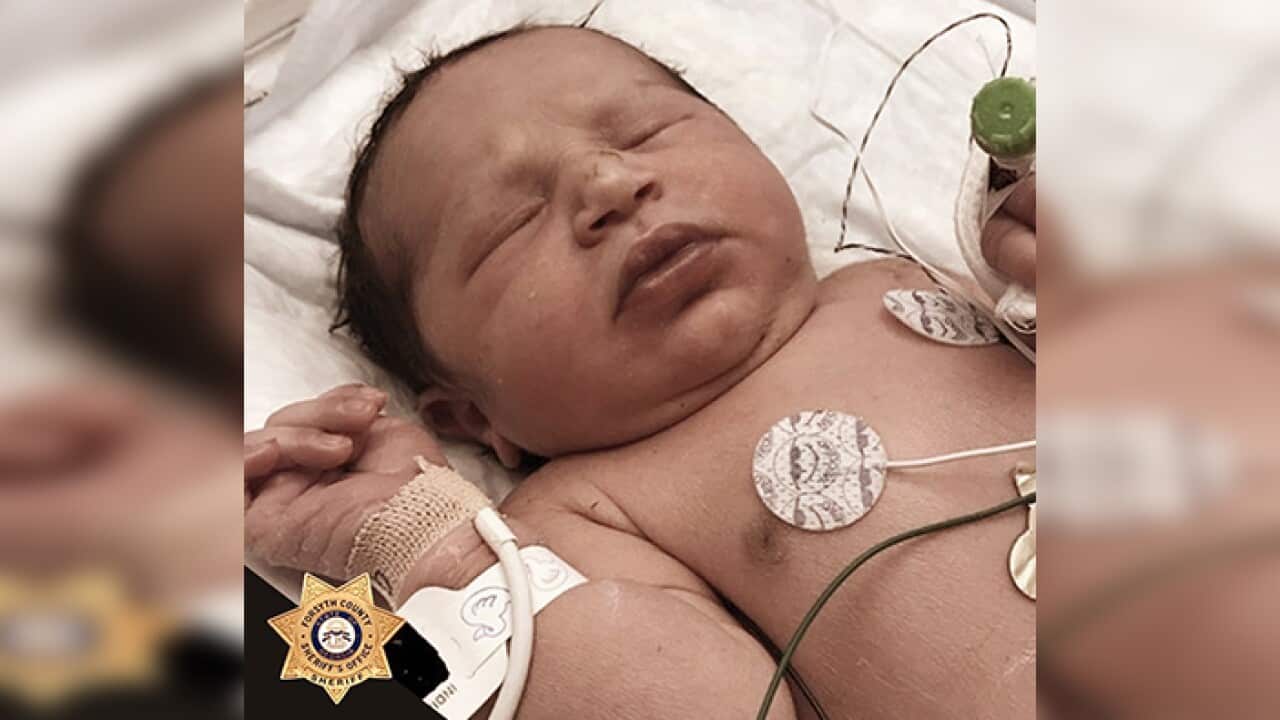 USA GEORGIA BABY INDIA FOUND ALIVE IN PLASTIC BAG