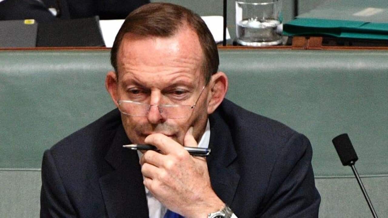 Tony Abbott has again criticised the Coalition’s National Energy Guarantee policy.