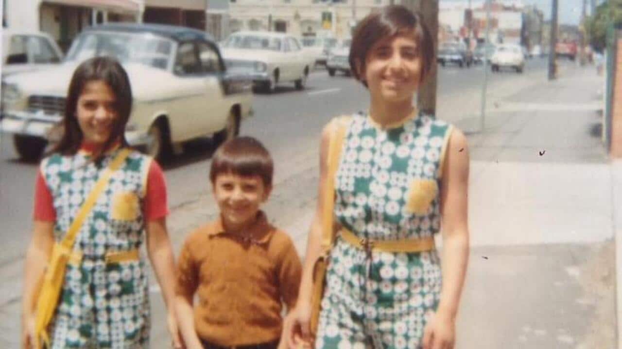 Naime Eser and her siblings, Melbourne,1970