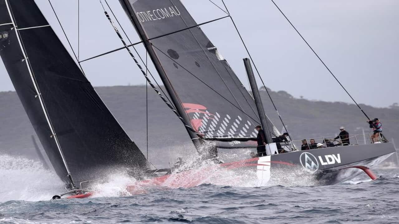 Sailing Sydney Hobart COMANCHE