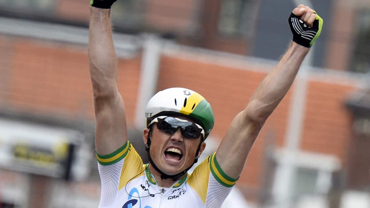 Australian cyclist Simon Gerrans