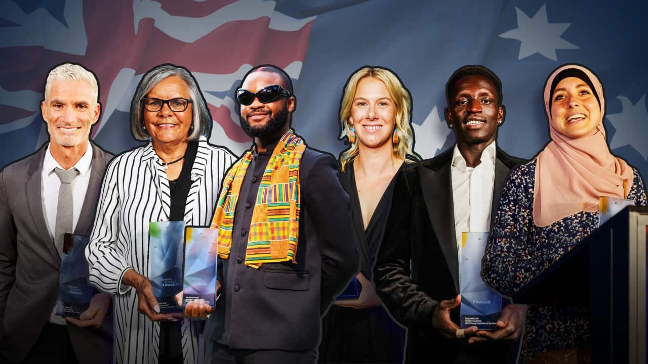 Craig Foster, Sandra Miller, Kofi Owusu-Ansah, Sacha King, Nagmeldin 'Peter' Bol and Meriem Daoui are all finalists in Australian of the Year Awards.