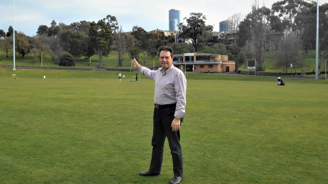 Greek Australian lawyer John Velos.