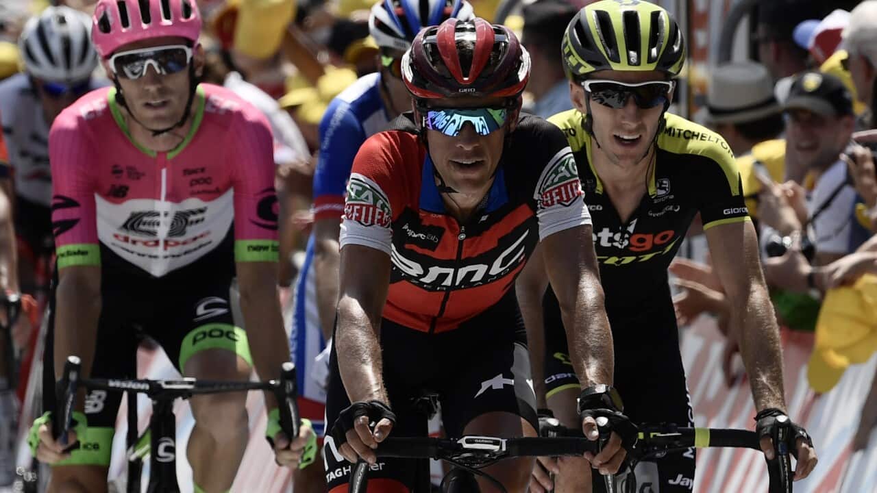 Richie Porte, Adam Yates, Tour de France Stage 1