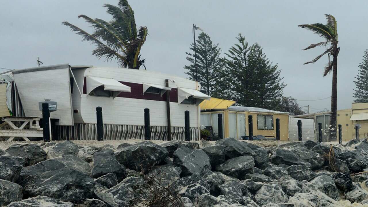 File photo of cyclonic conditions