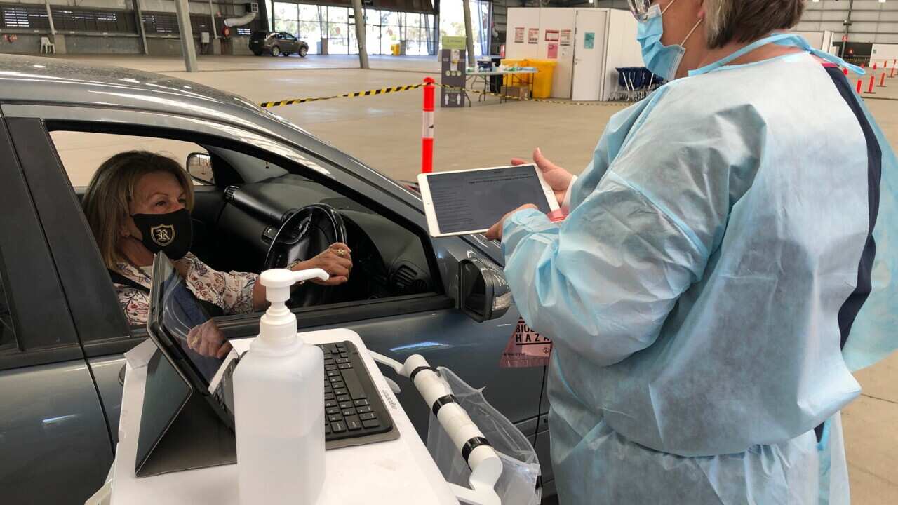 Melbourne Showgrounds test site using CALD Assist app