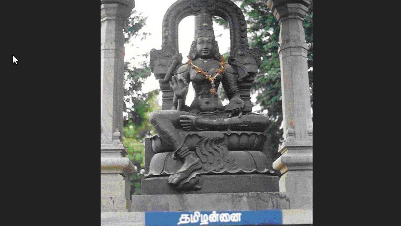 Tamil statue