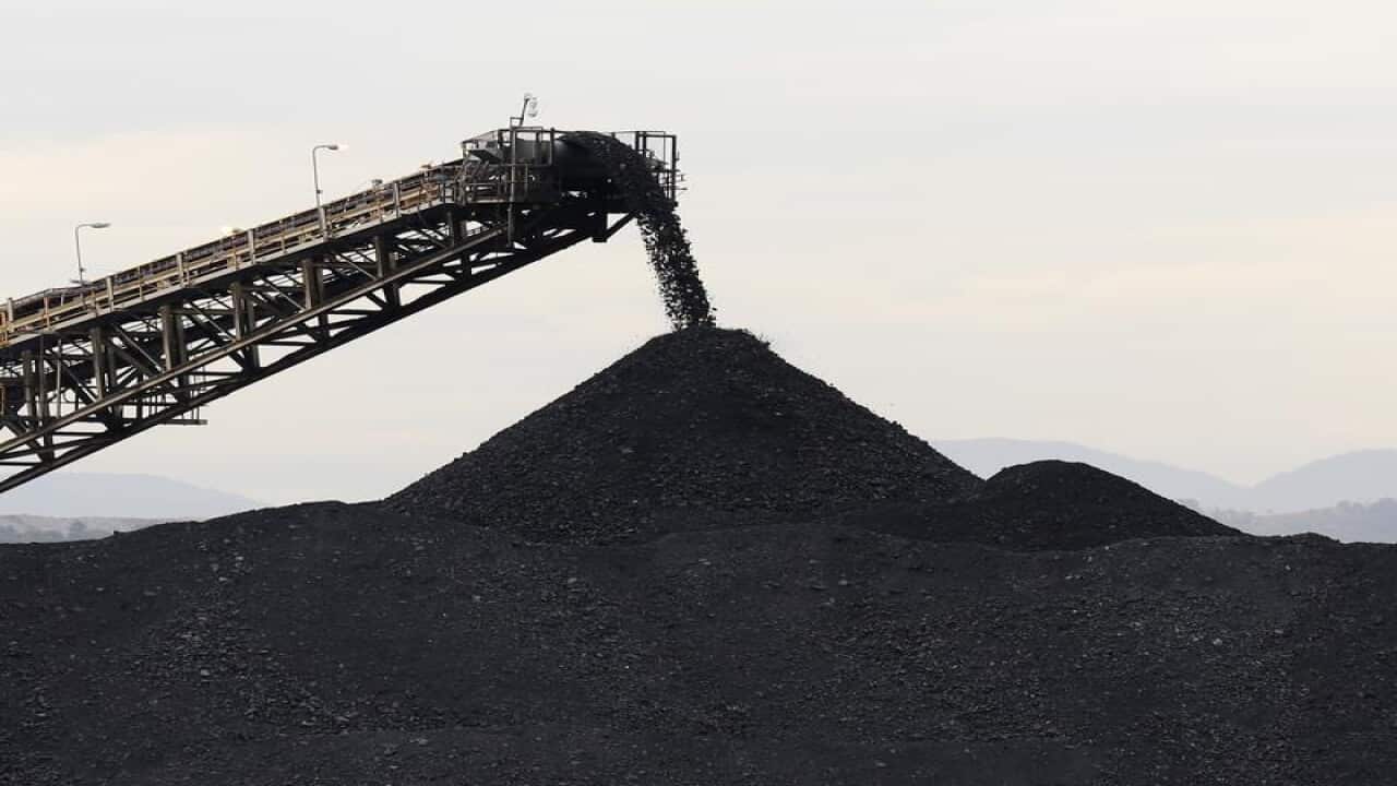 Stock images of coal in the Hunter Valley region