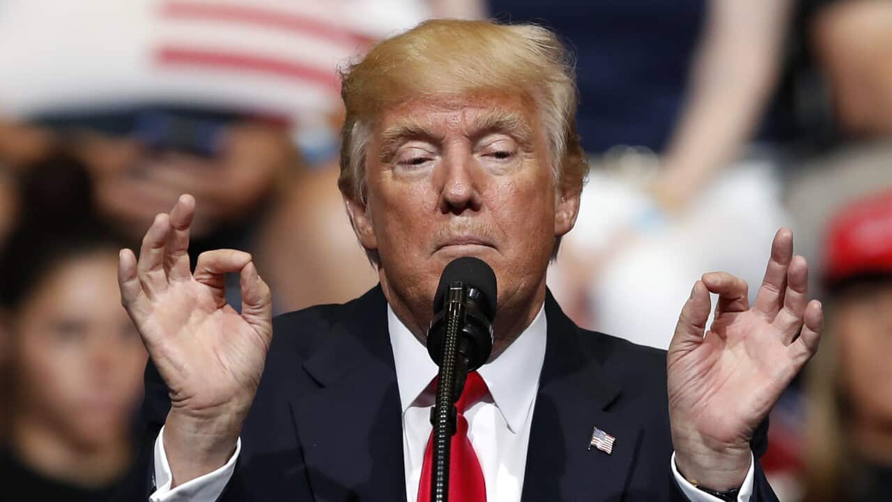 US President Donald Trump