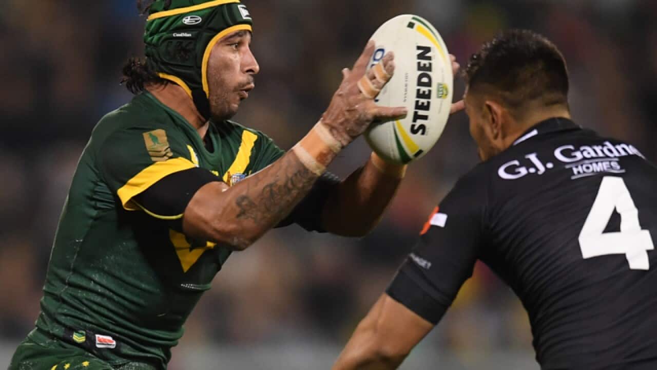 Jonathan Thurston of the Kangaroos