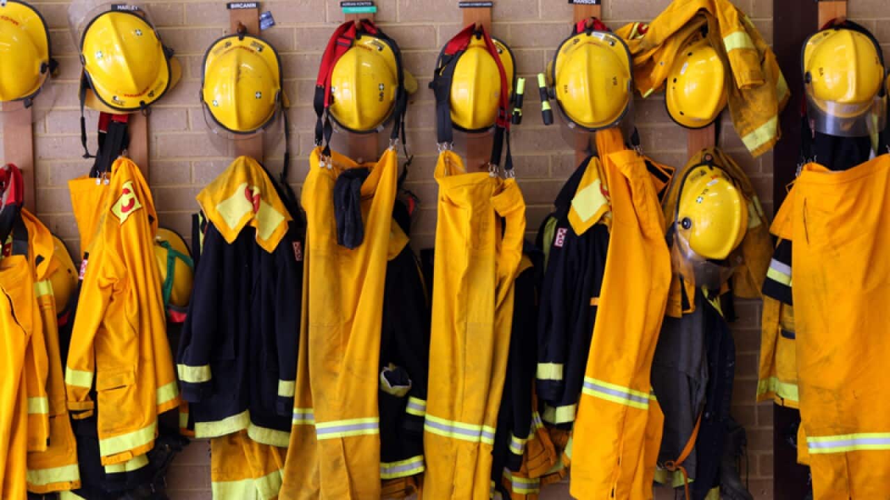 CFA fire gear in Victoria