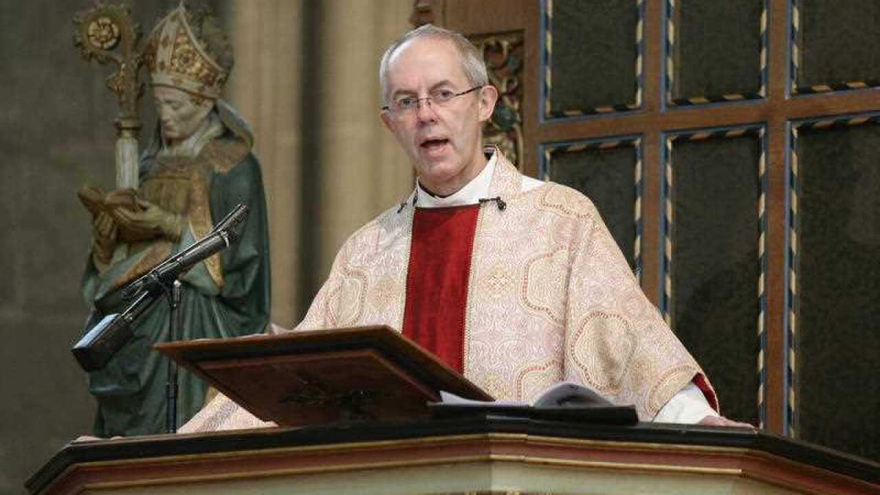 The Archbishop of Canterbury Justin Welby.