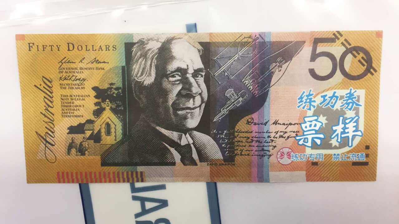 50 Dollar counterfeit cash in ACT