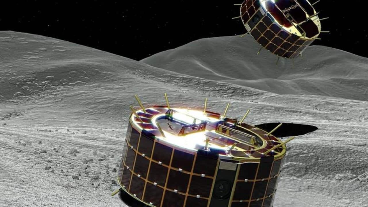 the Hayabusa-2 spacecraft