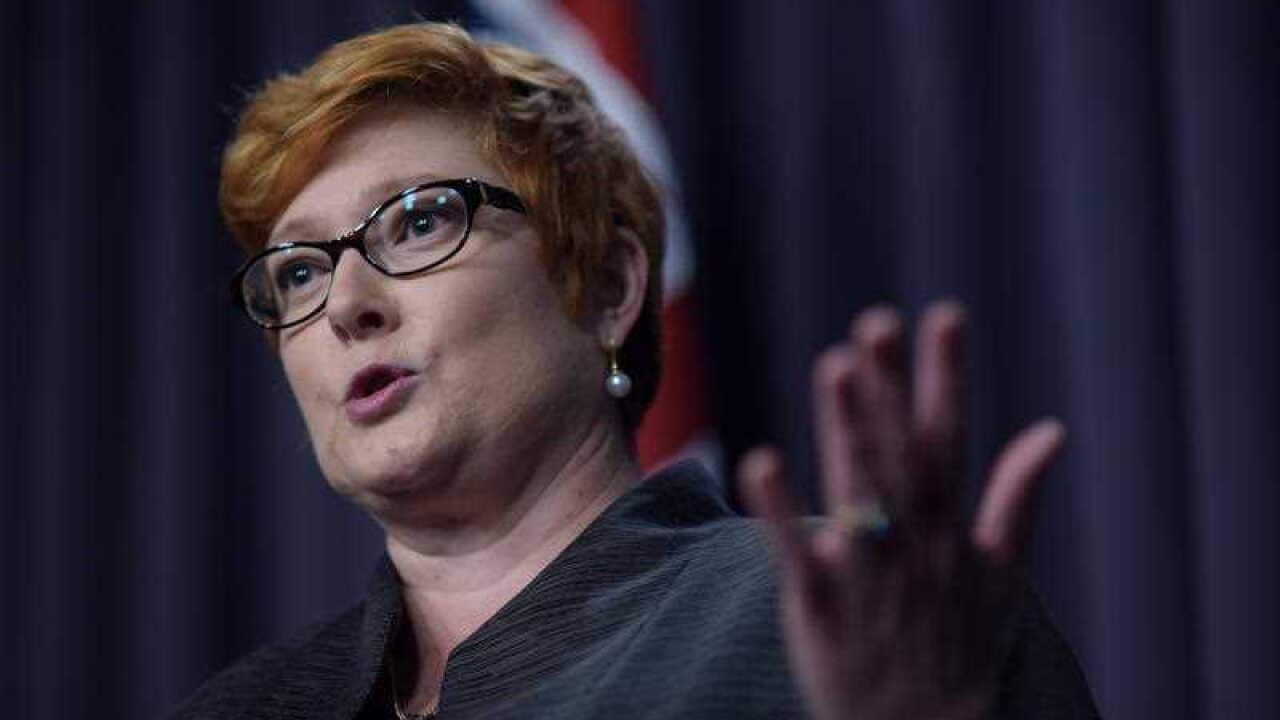 Defence Minister Marise Payne (AAP)