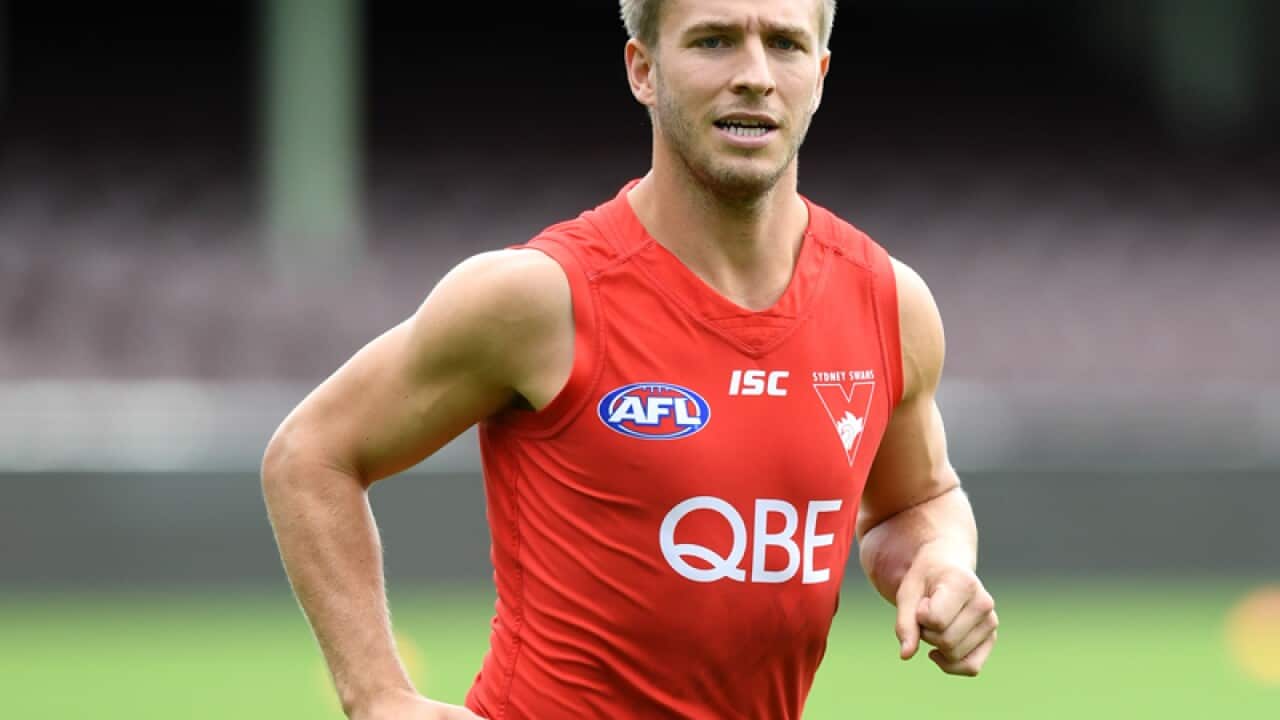 Sydney Swans AFL player Kieren Jack