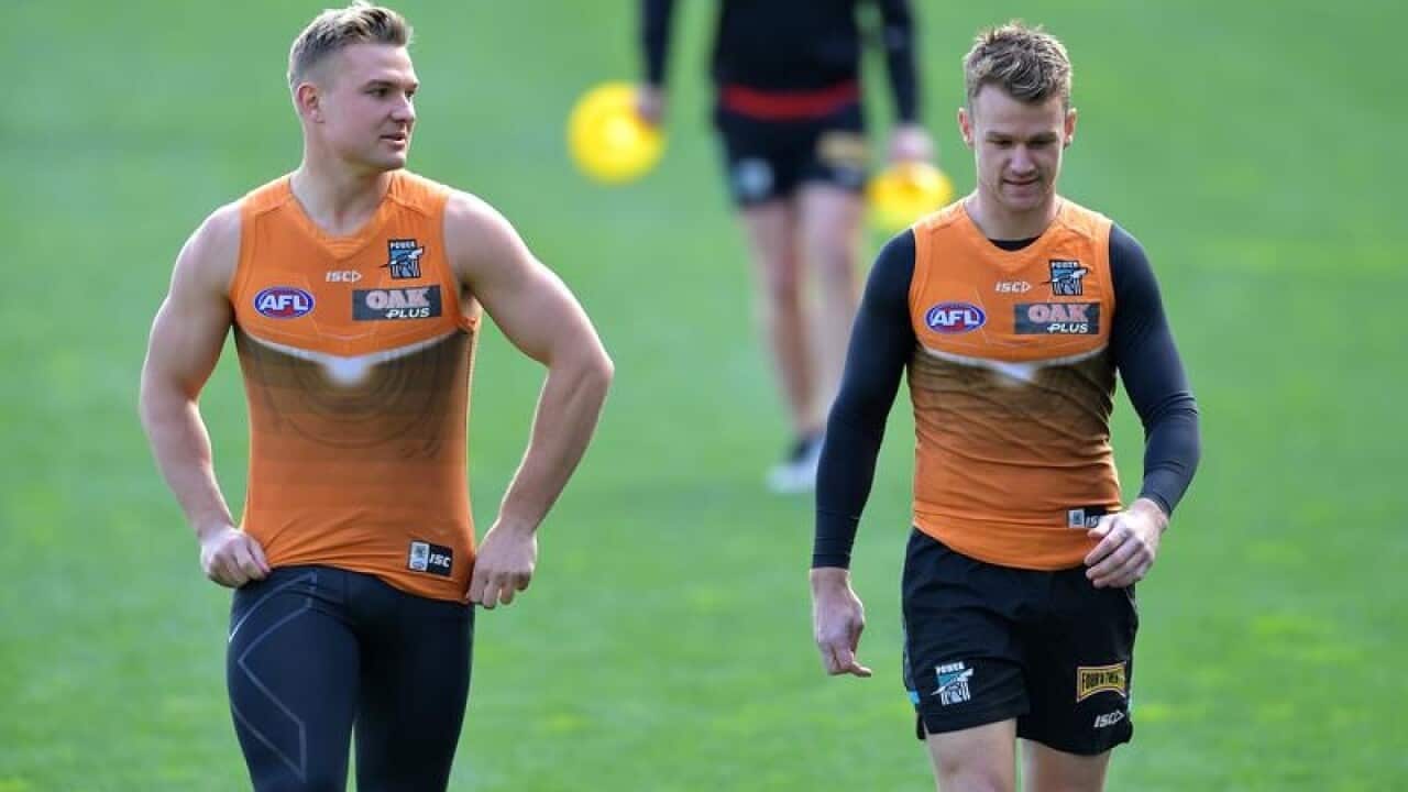Ollie Wines and Robbie Gray