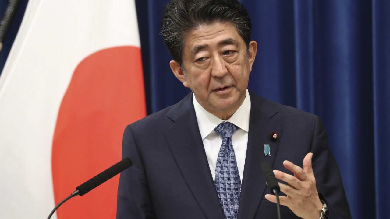 Shinzo Abe says he is resigning as Japan's prime minister for health reasons.