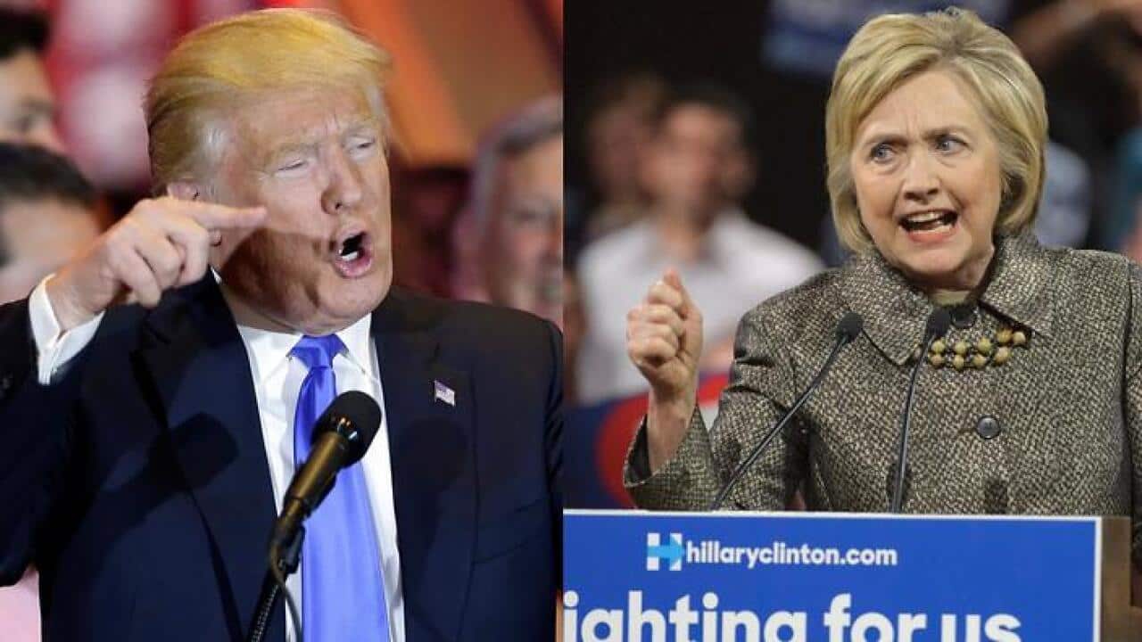 Donald Trump and Hillary Clinton