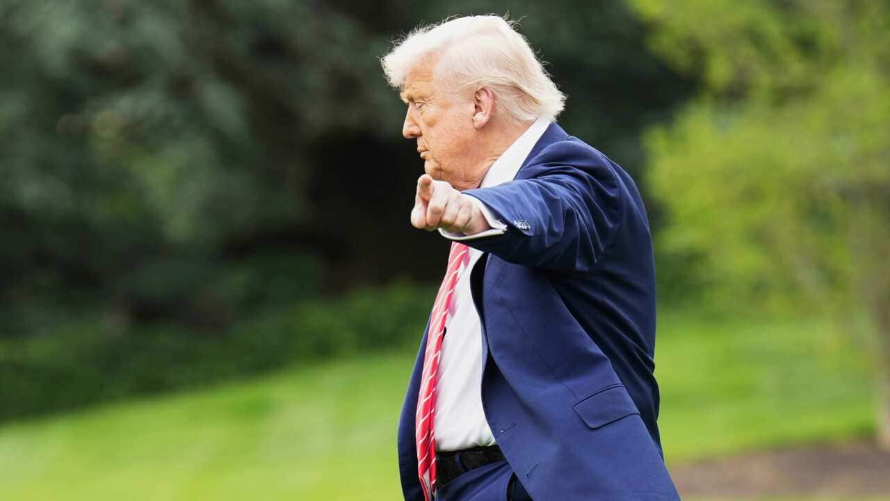 US President Donald Trump