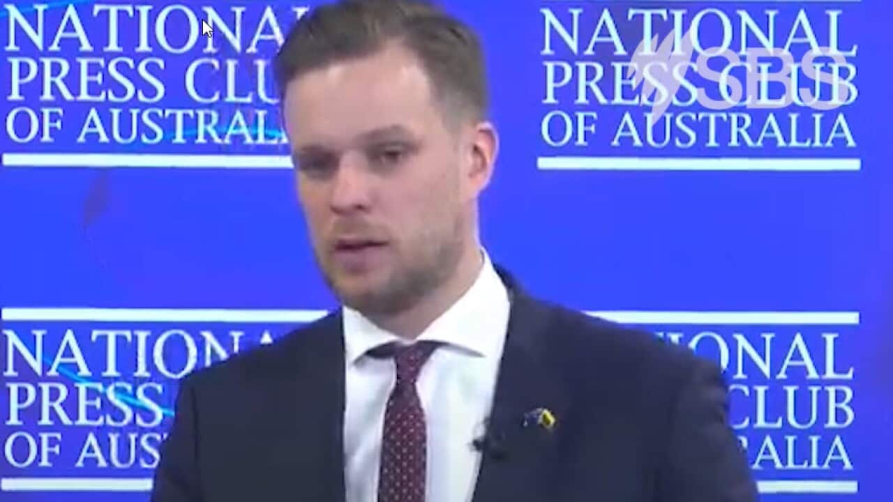 Lithuanian Foreigh Minister in Australia