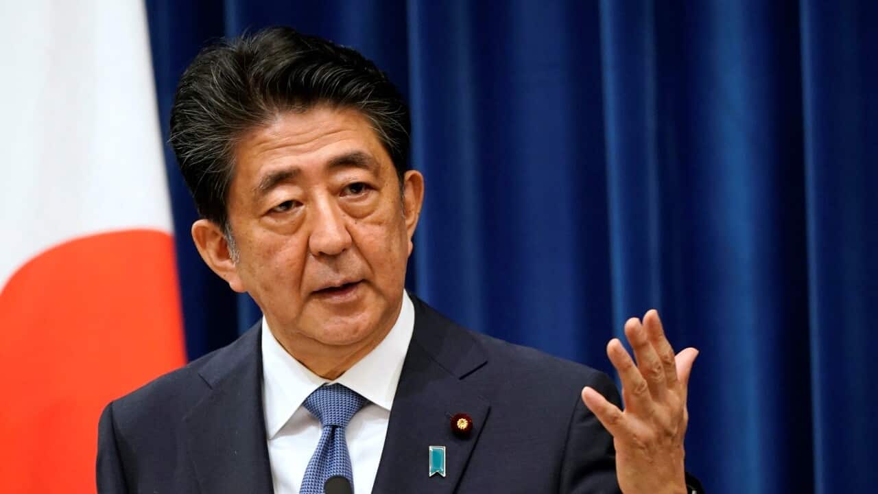 Former Japanese Prime Minister Shinzo Abe (Getty)