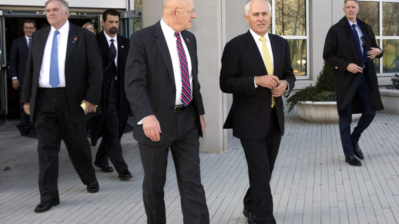 Prime Minister Malcolm Turnbull in Washington