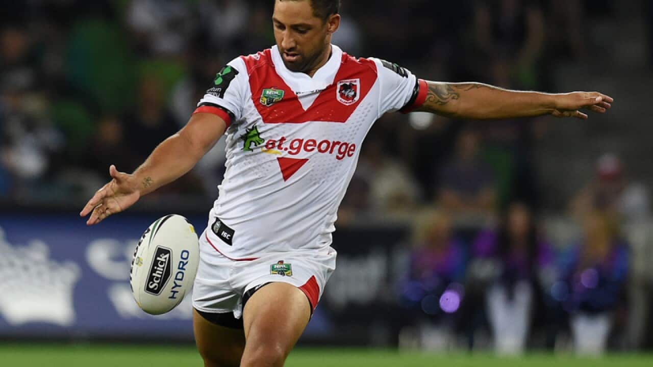 St George Illawarra playmaker Benji Marshall