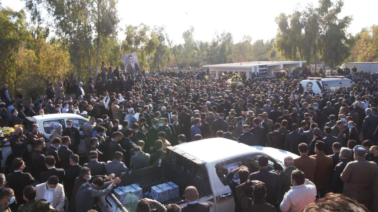 Governor of Erbil funeral