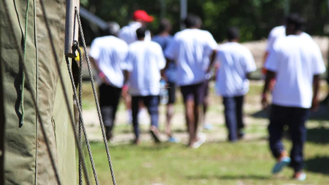 The offshore detention centre in Nauru