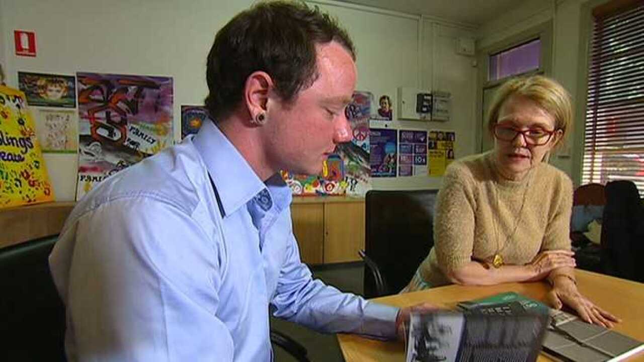 Aidan, left, and Jacqui Reed