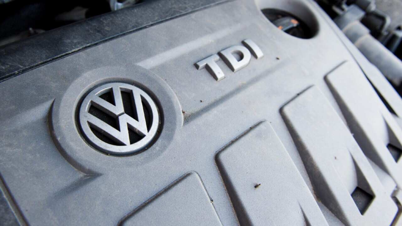 A Volkswagen Touran with the 2.0l TDI EA189 type Diesel engine,