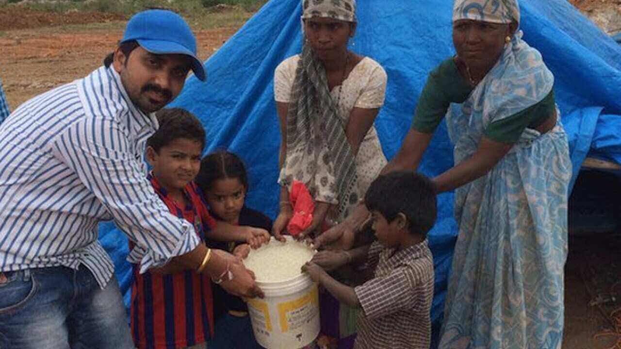 Rice bucket challenge