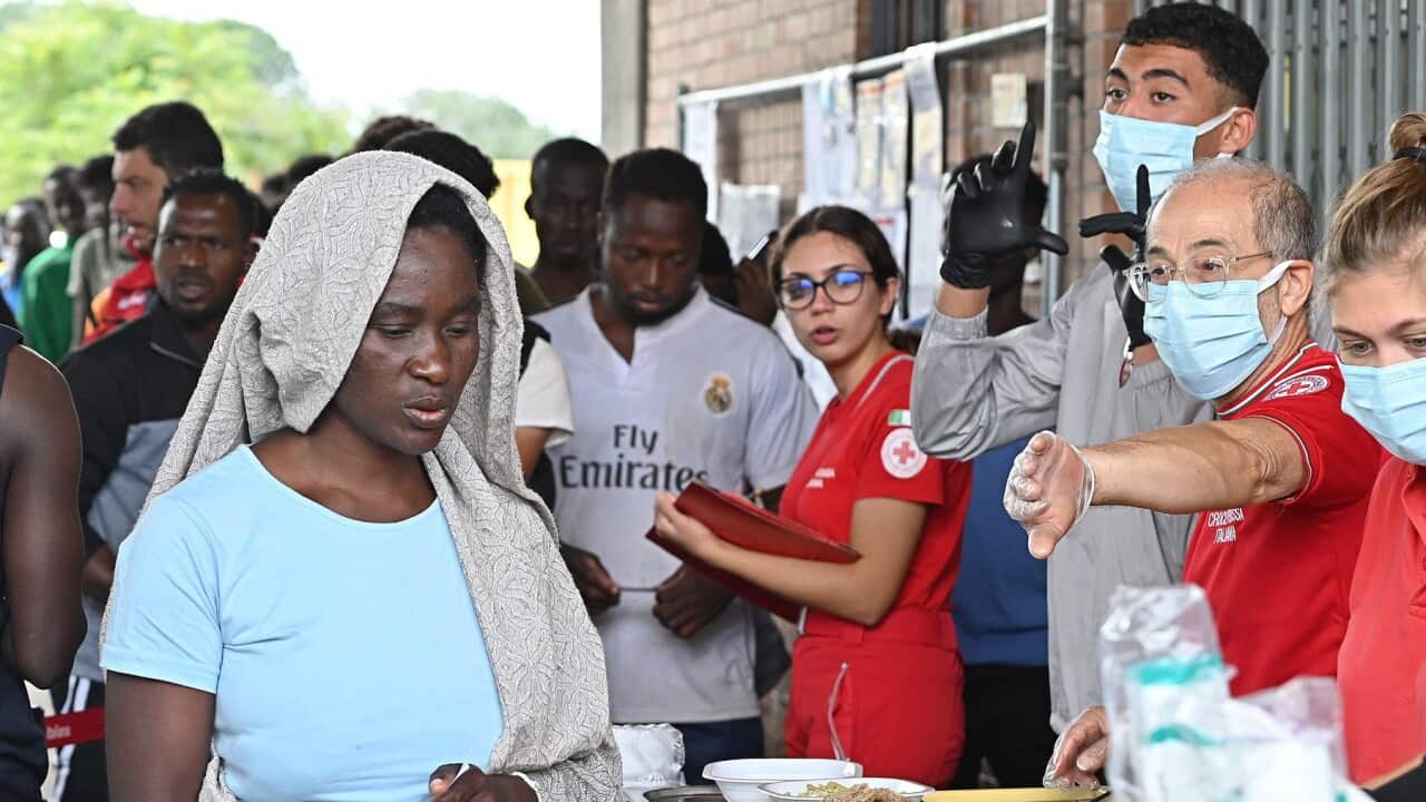 ITALY MIGRATION RED CROSS CENTER