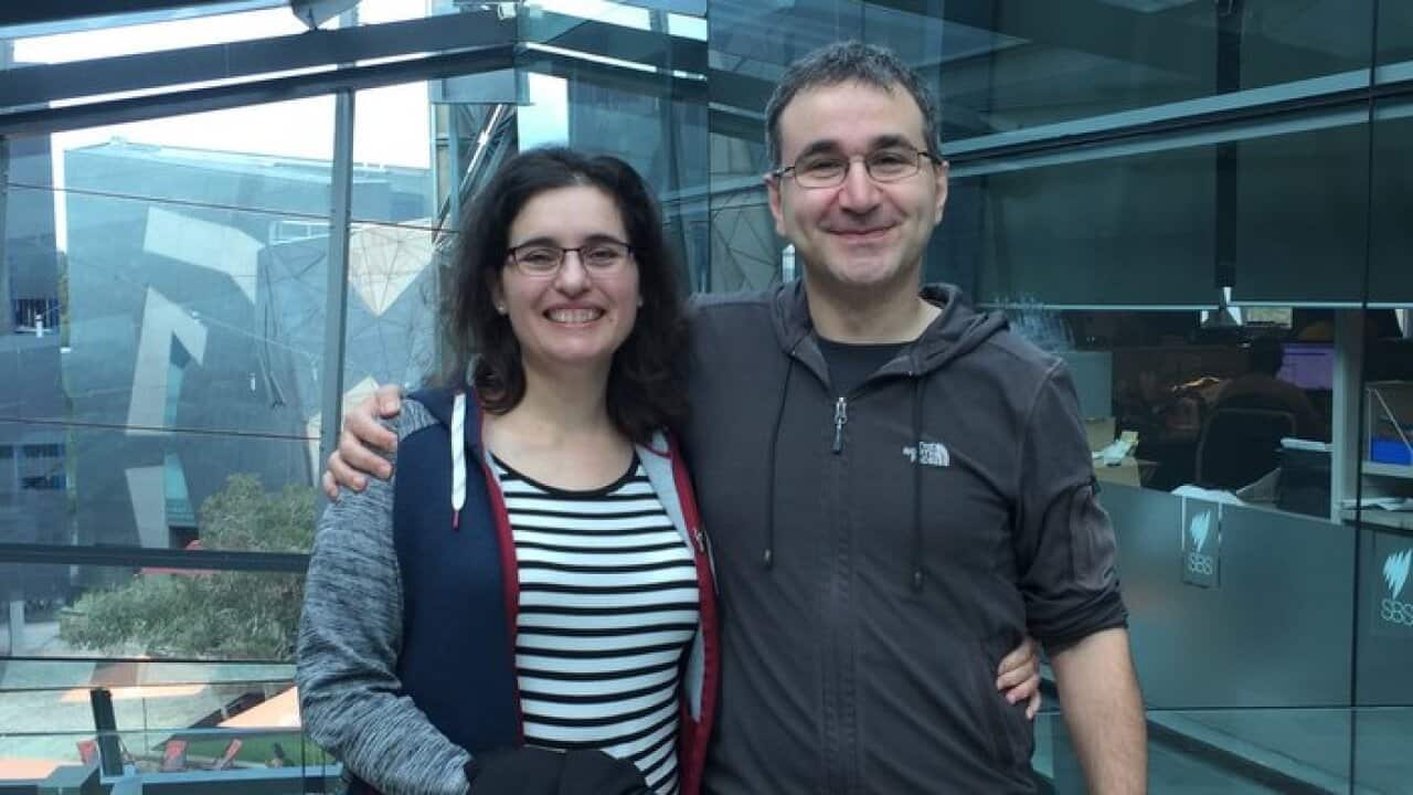 Luca Cortese and Barbara Catinella