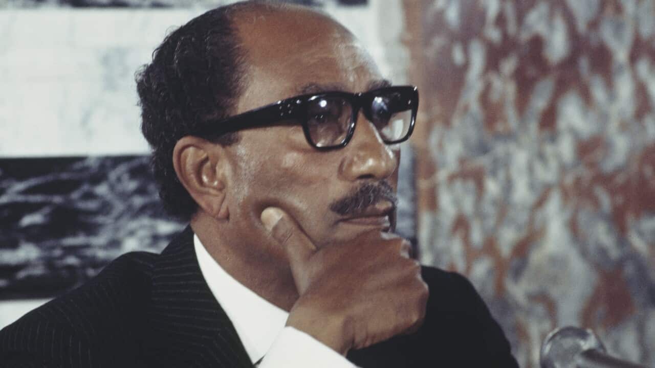 Anwar Sadat In Paris