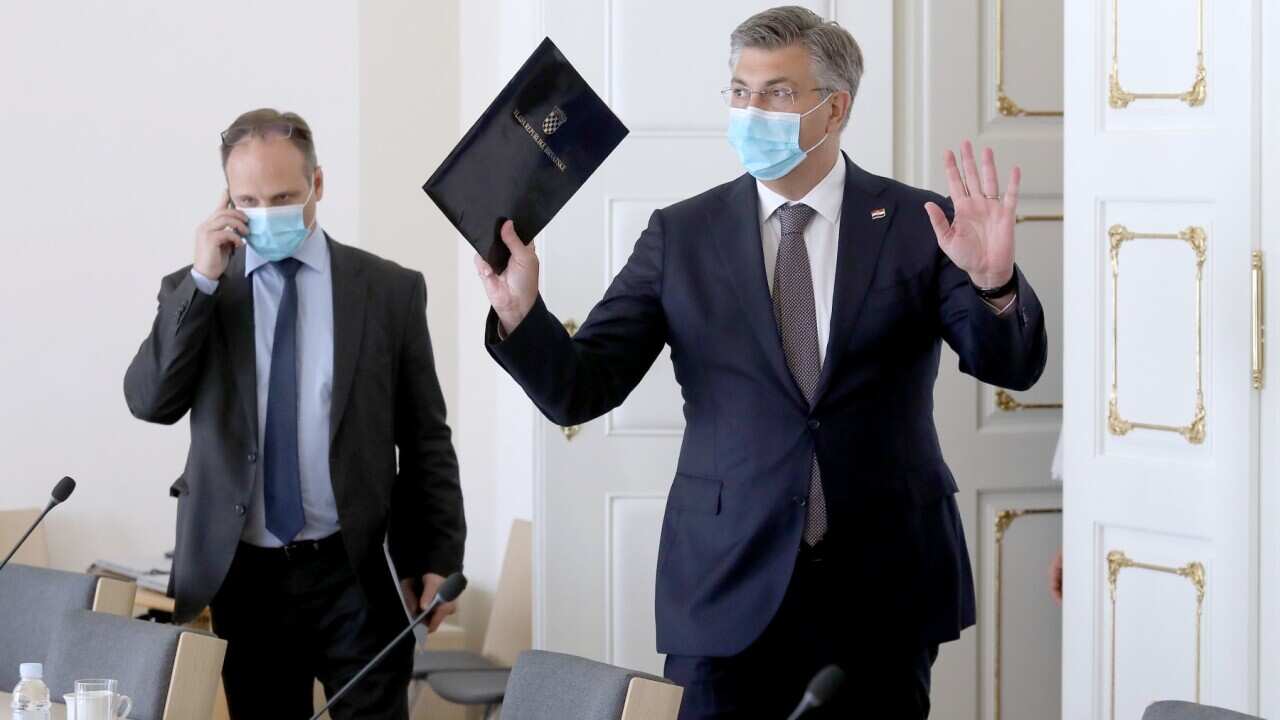 Prime Minister Andrej Plenkovic received representatives of the World Bank