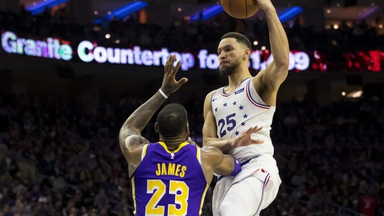 Ben Simmons LeBron James