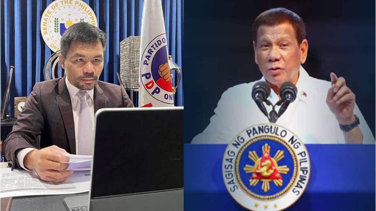 President Duterte ad Manny Pacquiao