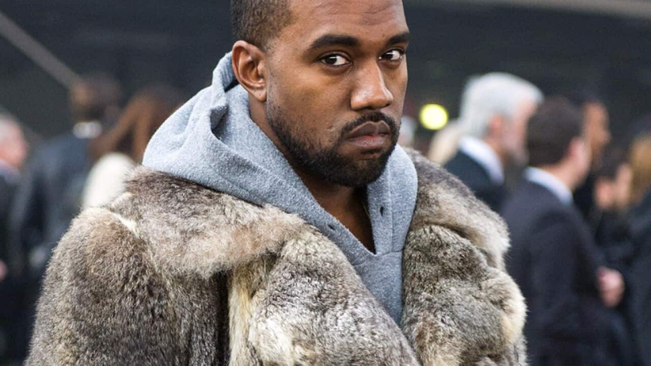 US singer Kanye West