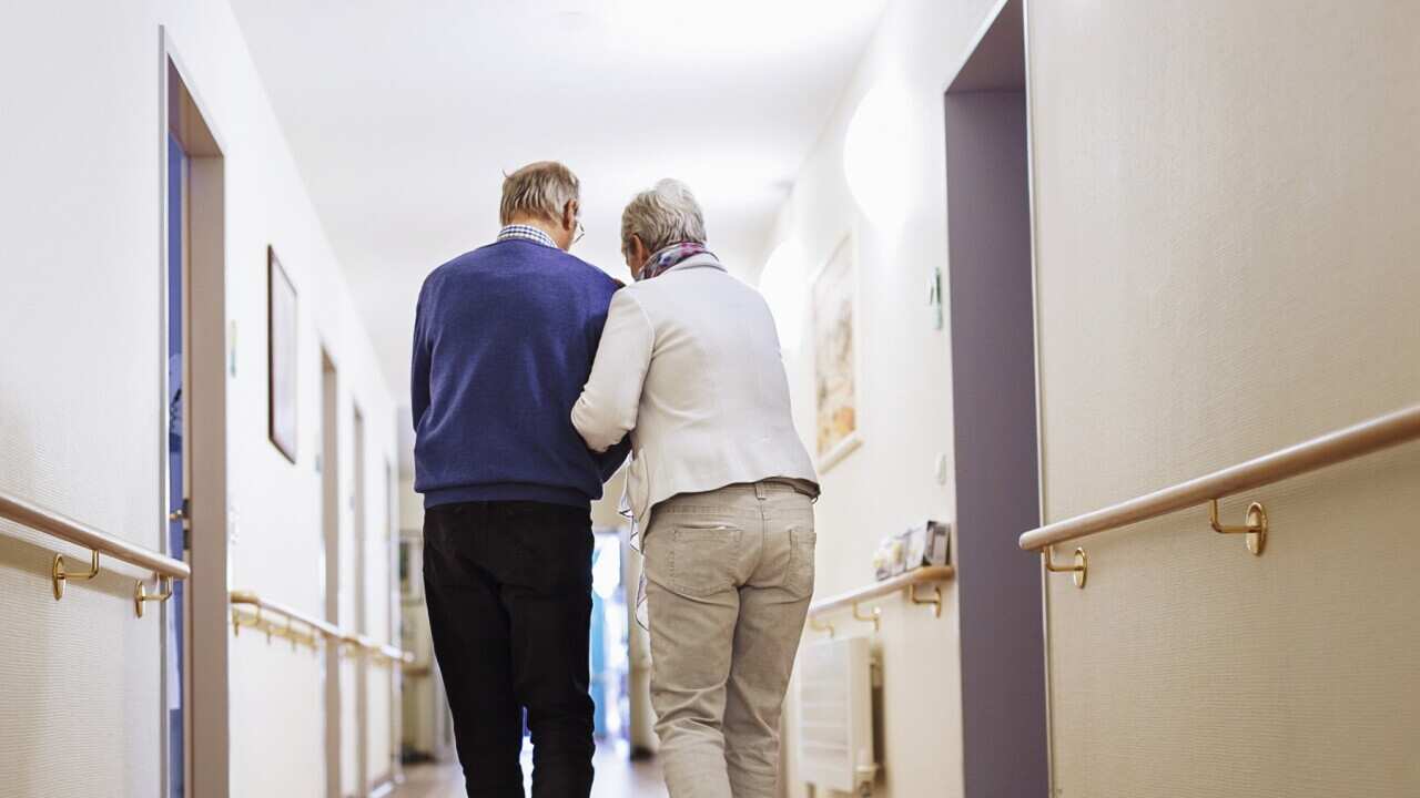 Senior Couple Senior Home