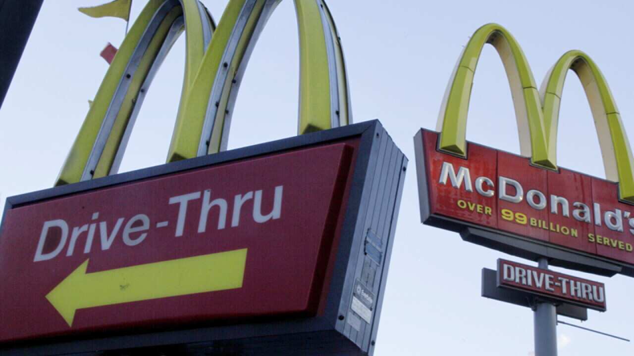 McDonald's signs in New York