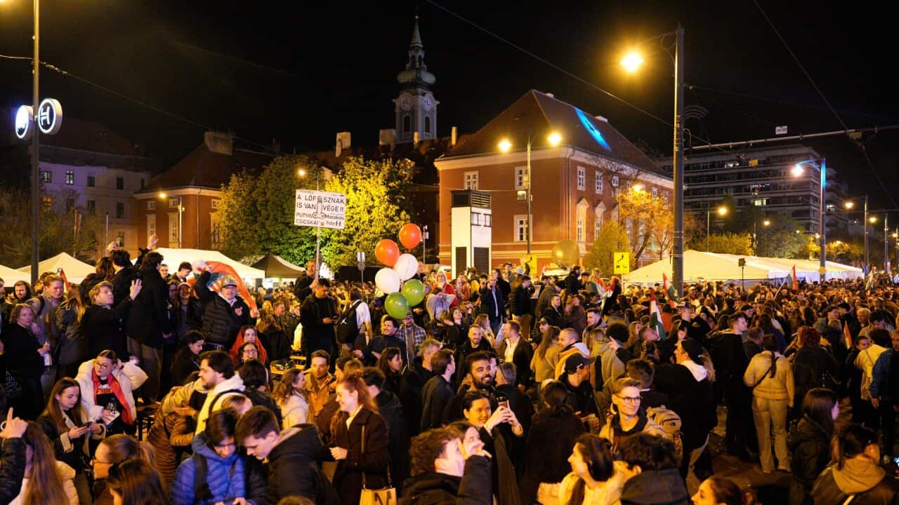 Parties break out in Budapest streets after opposition win