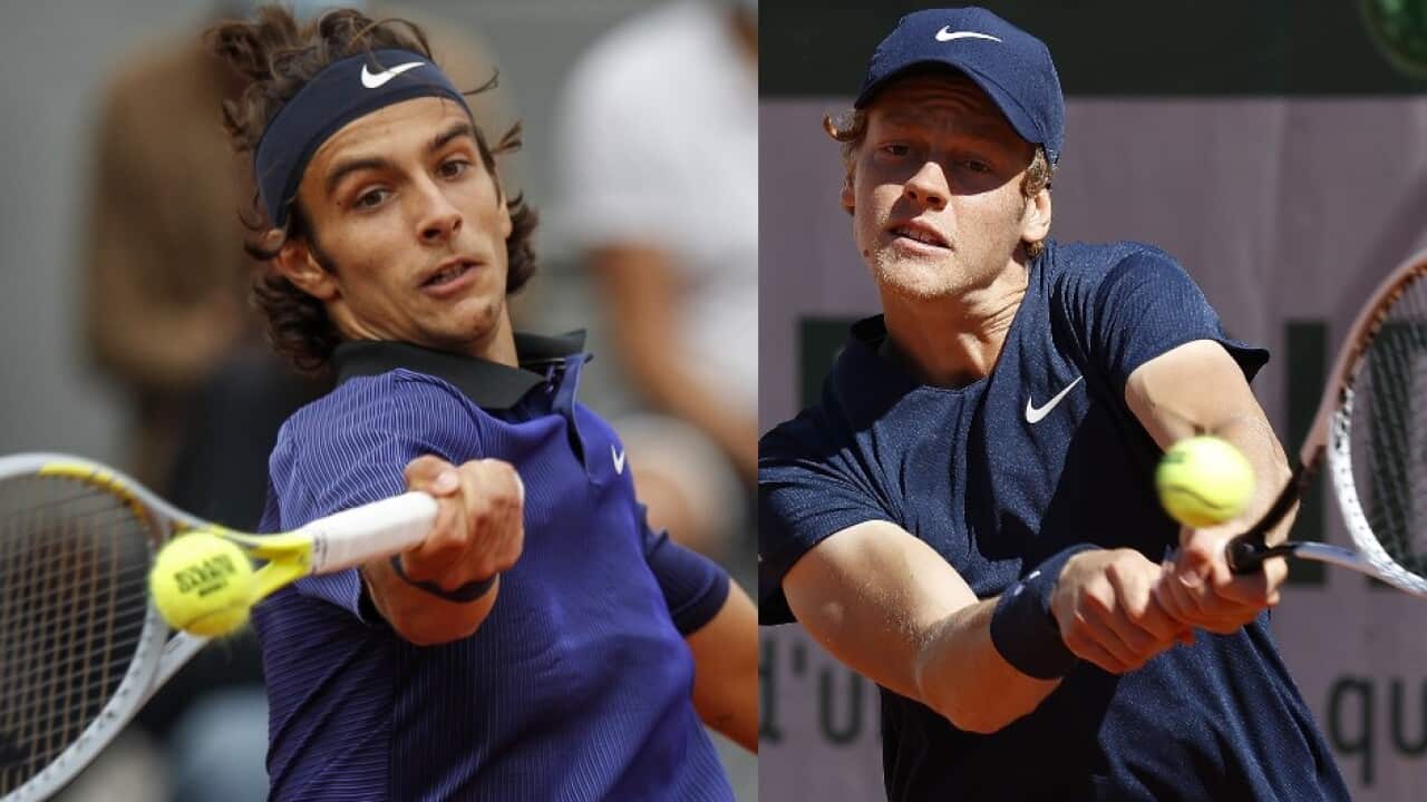 I due migliori 19enni del tennis mondiale: Lorenzo Musetti è nato a Carrara il 3 marzo del 2002, Jannik Sinner a San Candido il 16 agosto 2001
